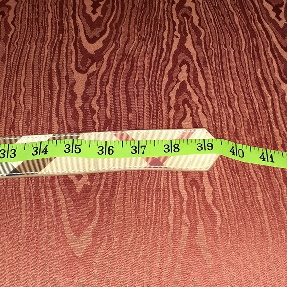 BURBERRY CLASSIC HAG MARKET CHECK LOGO MEN'S 36/90 BEIGE - Picture 9 of 13